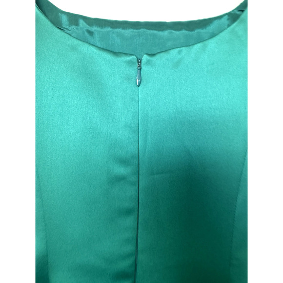 Vintage Scott McClintock Satin Formal Maxi Dress Size 6 Wedding Bridesmaid Event - Picture 8 of 14